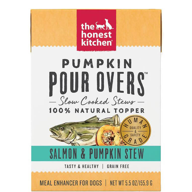 Honest Kitchen Pumpkin Pour Overs Salmon Meal Topper
