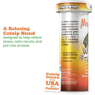 Meowijuana Whisker Tickler Catnip, Chamomile and Dandelion Blend