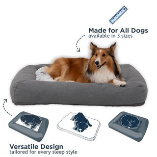 Tall Tails All-In-One Dog Bed Grey