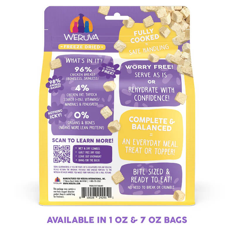 Weruva Cat Freeze-Dried Paw Lickin' Chicken