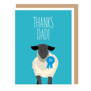 Apartment 2 Cards Fathers Day Card - Sheep Daaaad
