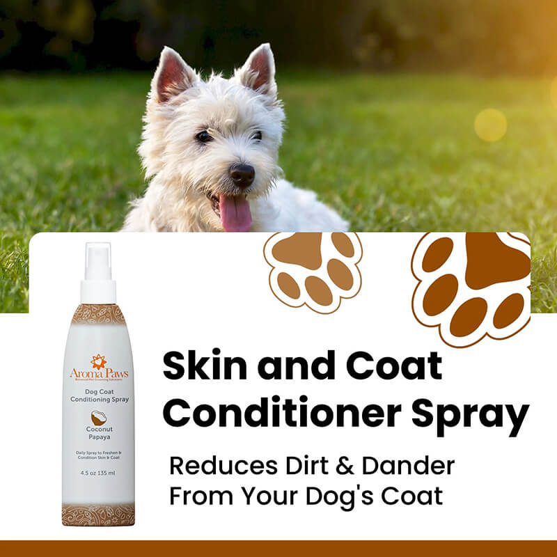 Aroma Paws Coconut Papaya Conditioning Coat Spray