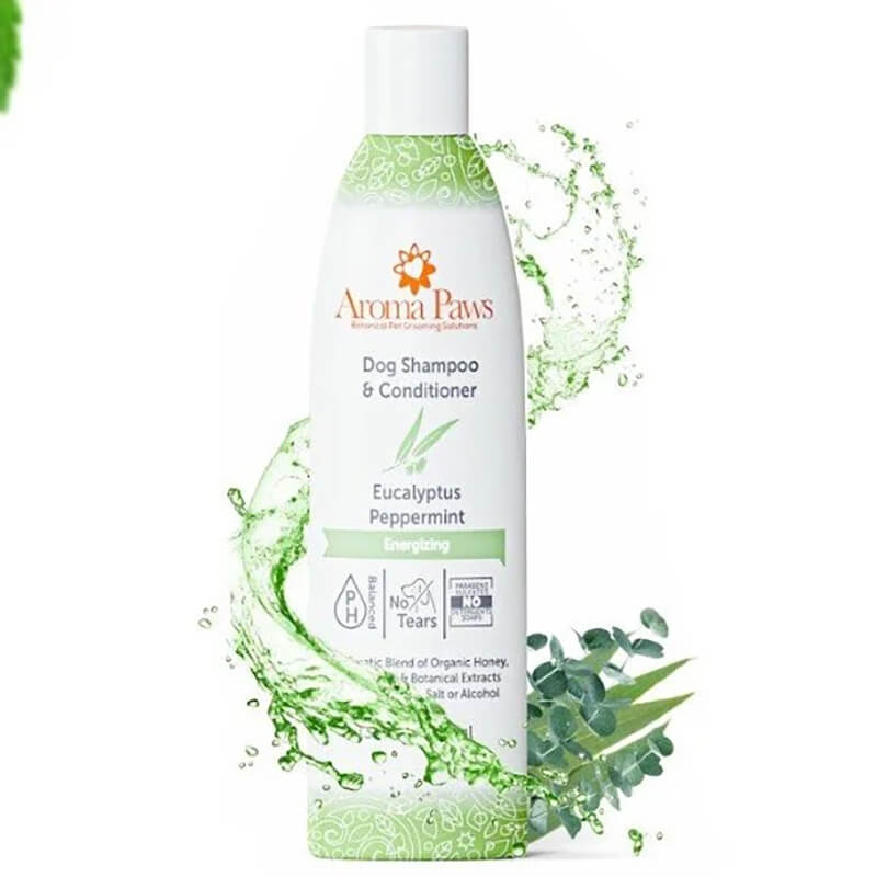 Aroma Paws Eucalyptus Peppermint Shampoo - Energizing Formula