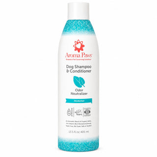 Aroma Paws Dog Shampoo Odor Neutralizer – Deodorizer Formula, 13.5 oz