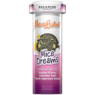 Meowijuana Mice Dreams Catnip With Passion Flower & Lavender