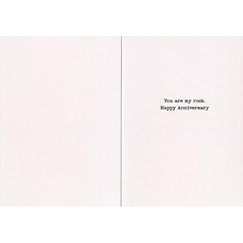 Avanti America Anniversary Card - Couple on Rock Lake Georgia