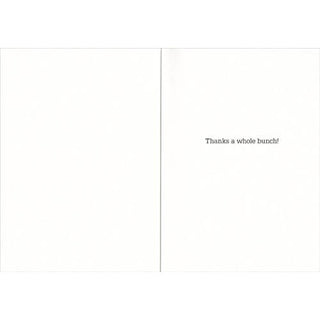 Avanti America Thank You Card - Little Girl with Wildflowers