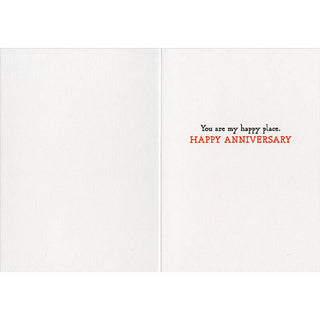 Avanti  Anniversary Card - 2 Dogs on Dock with Rain