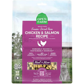 Open Farm Cat Freeze Dried Raw Morsels Chicken & Salmon