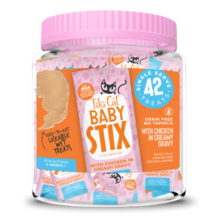 Tiki Cat Baby Stix 42-Pack Tub