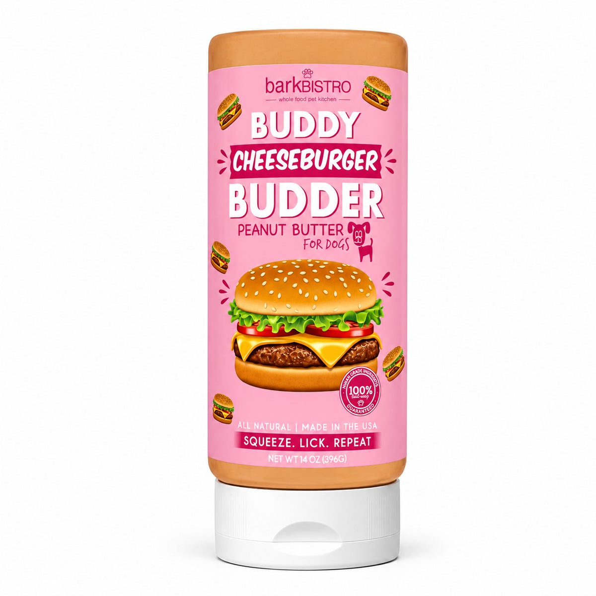 Bark Bistro Limited Edition Cheeseburger Buddy Budder