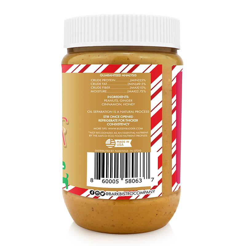 Bark Bistro Holiday Gingerbread Budder