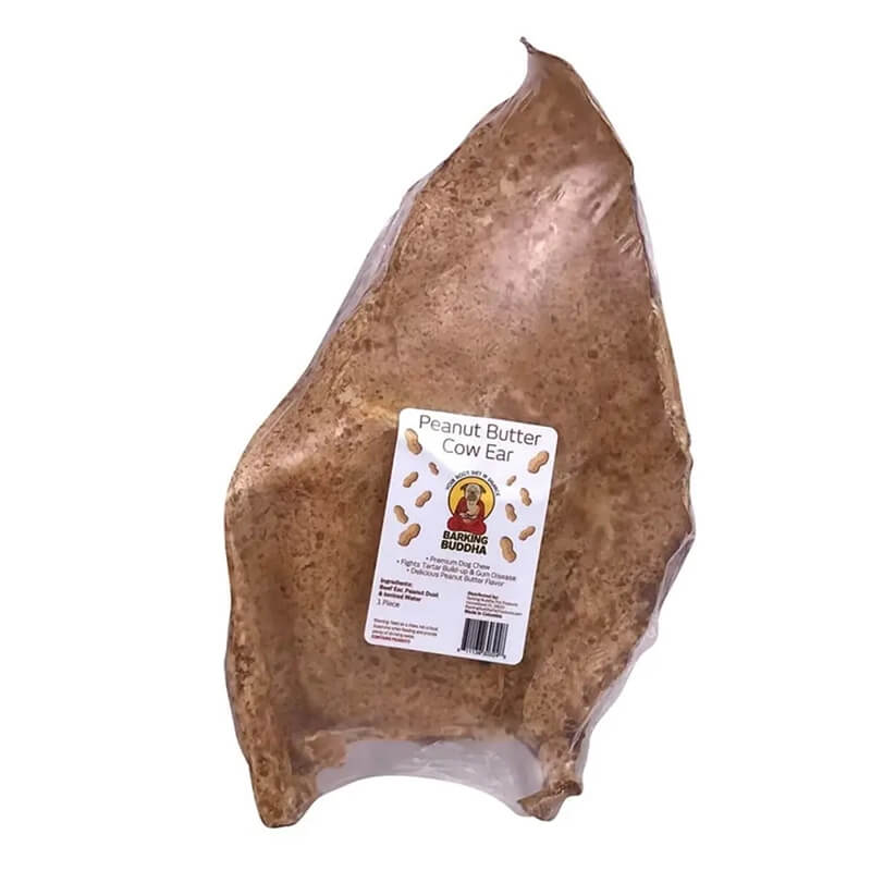 Barking Buddha Peanut Butter Cow Ears