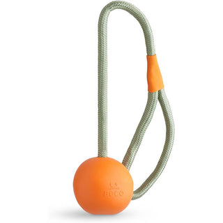Beco Slinger Ball Natural Rubber & Rope