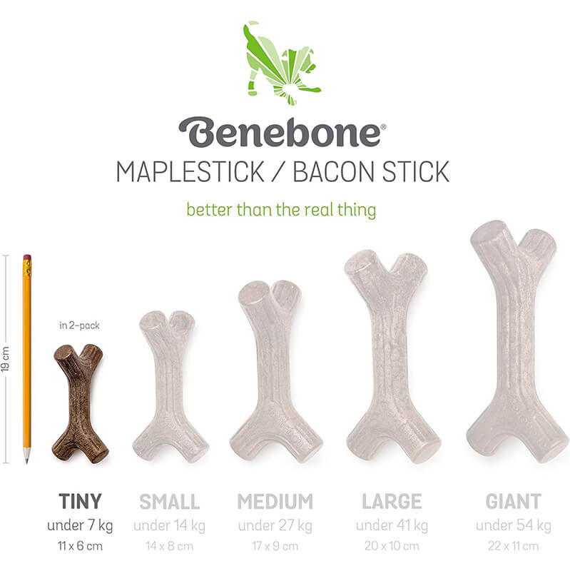 Benebone Zaggler Bacon 2 Pack