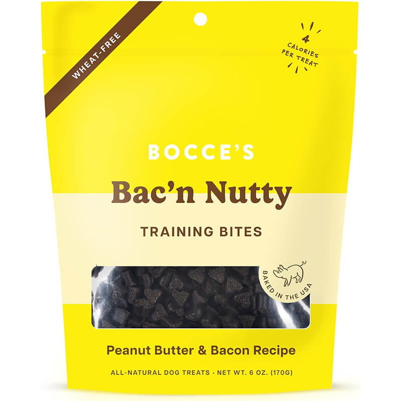 Bocce's Training Treats Bac'n Nutty