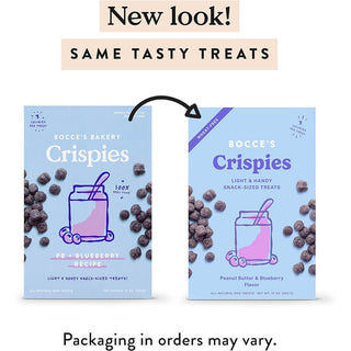 Bocce's Bakery Crispies Peanut Butter & Blueberry