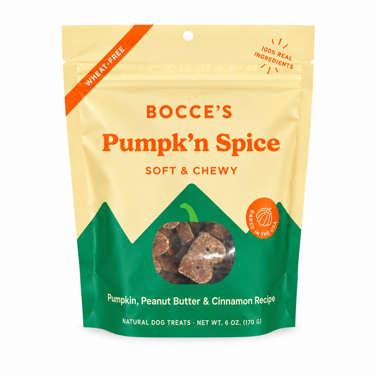 Bocce’s Bakery Pumpk’n Spice Soft & Chewy Treats