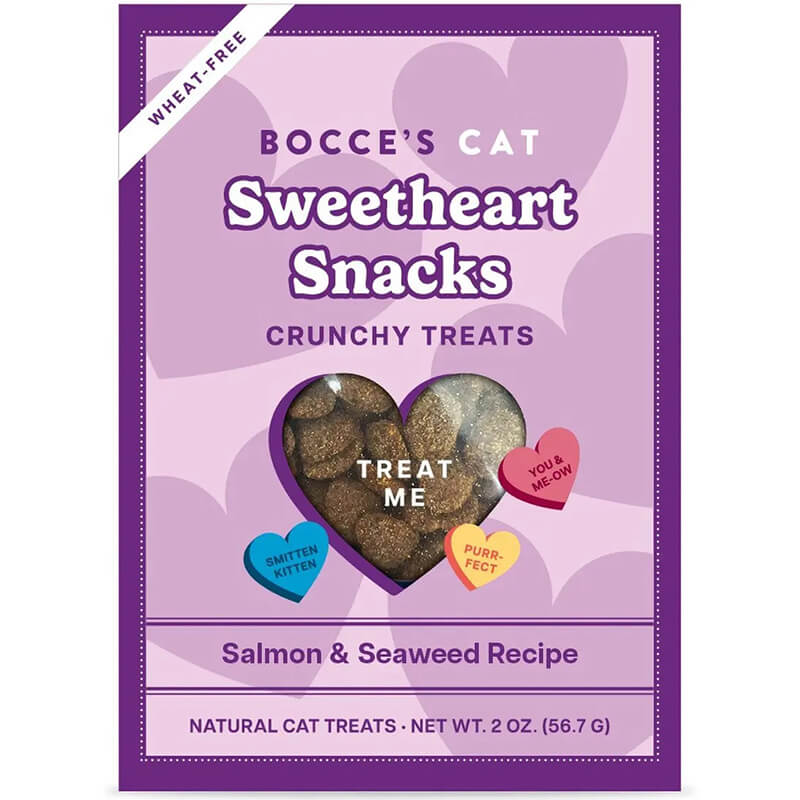 Bocce's Bakery Valentine Cat Treats Sweetheart Snacks