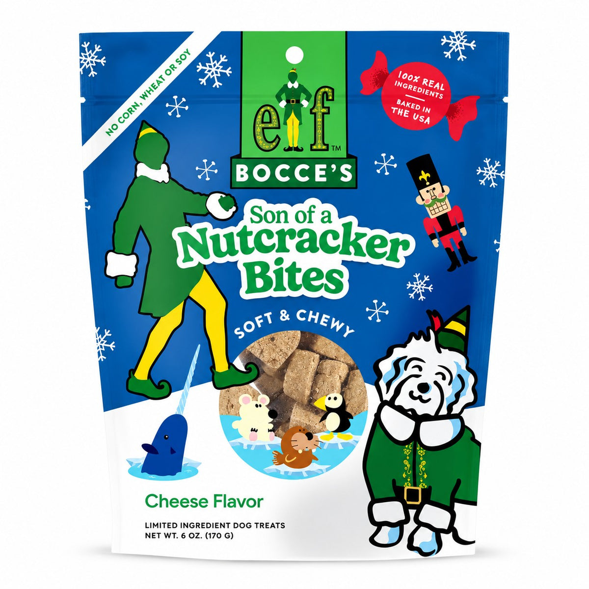Bocce's Holiday Son of a Nutcracker Soft & Chewy Treats