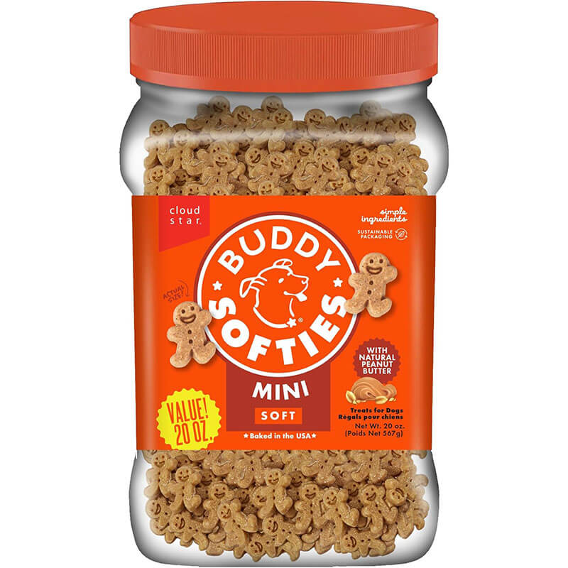 Buddy Biscuits Peanut Butter Soft & Chewy Minis