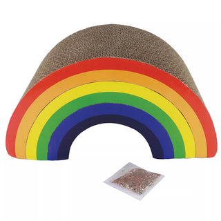 Turbo Rainbow Stack Cat Scratcher