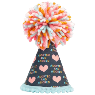 Pup Party Hat Adopted Navy