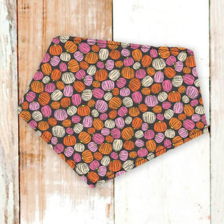 Bibby Bubby Bandana - Halloween Pink Pumpkins