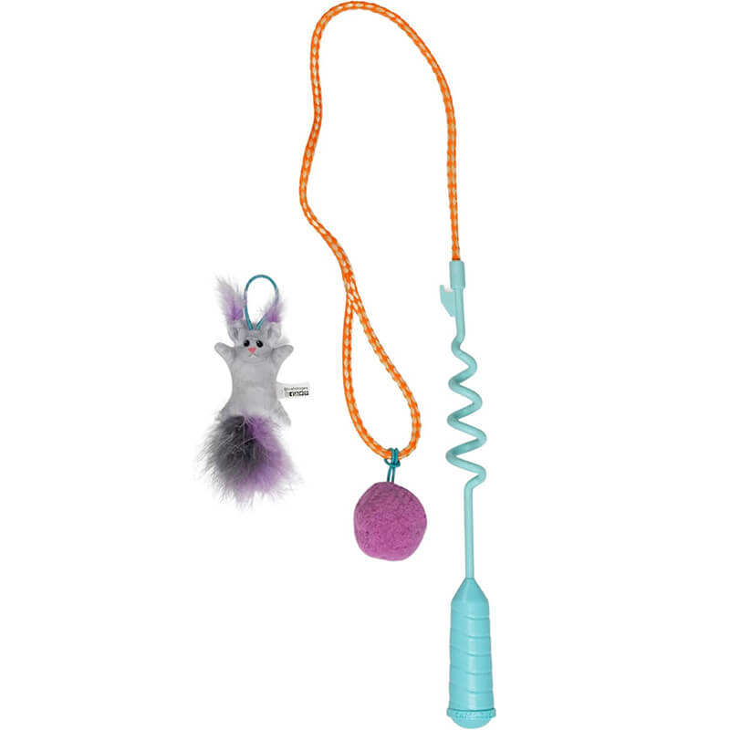 Catstages Cat-apult Spring Teaser Wand