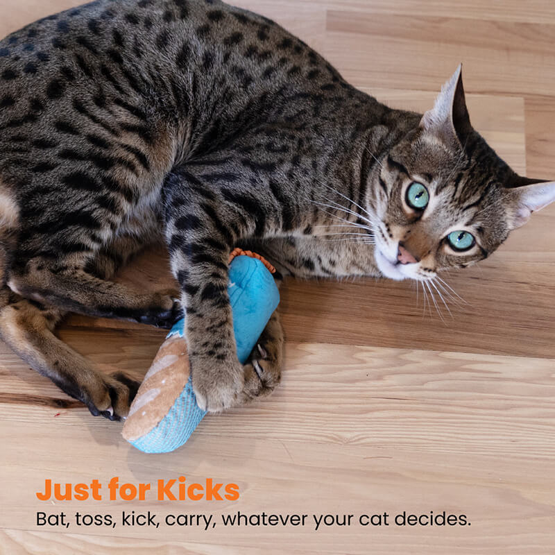 Catstages Loaf Kicker Catnip Toy
