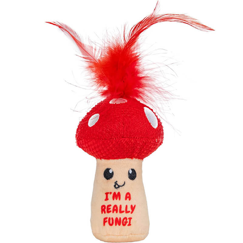 Catstages Mushroom Kicker Catnip Toy