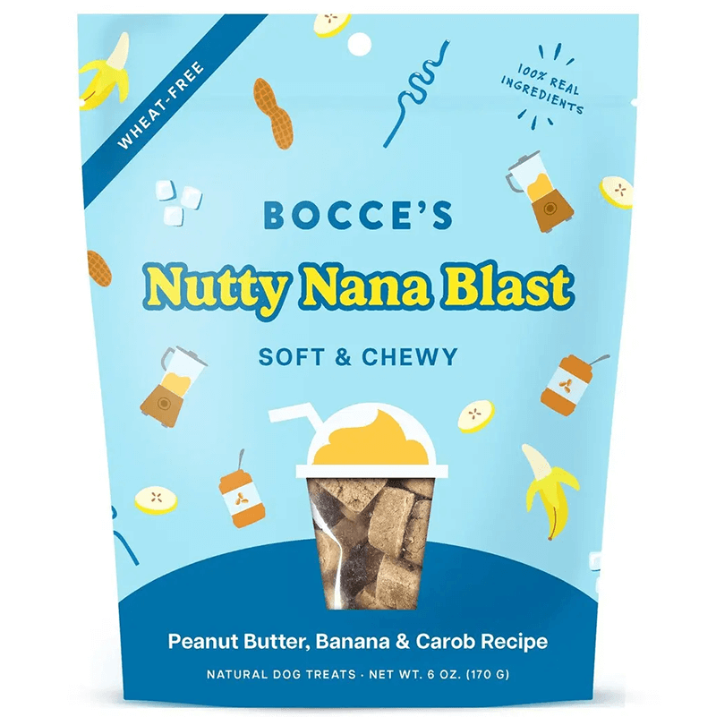 Bocce's Soft & Chewy Biscuits Nutty Nana Blast