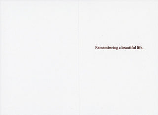 Avanti Pet Sympathy Card - White Peonies