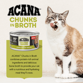 Acana Cat Chunks in Broth Lamb and Kidney