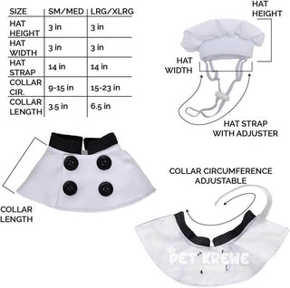 Chef Uniform Costume for Pets
