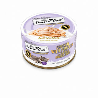 Fussie Cat Kitten Chicken & Pumpkin in Goat Milk