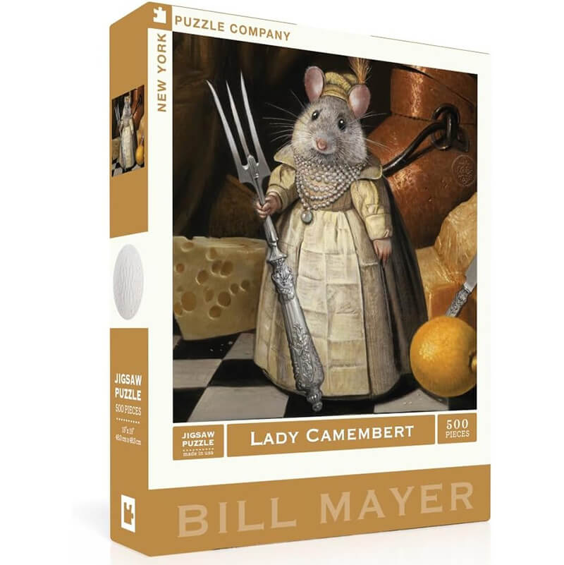 New York Puzzle Co. Lady Camembert