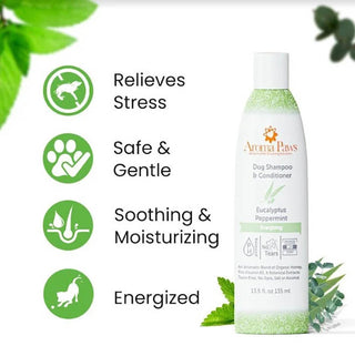 Aroma Paws Eucalyptus Peppermint Shampoo - Energizing Formula