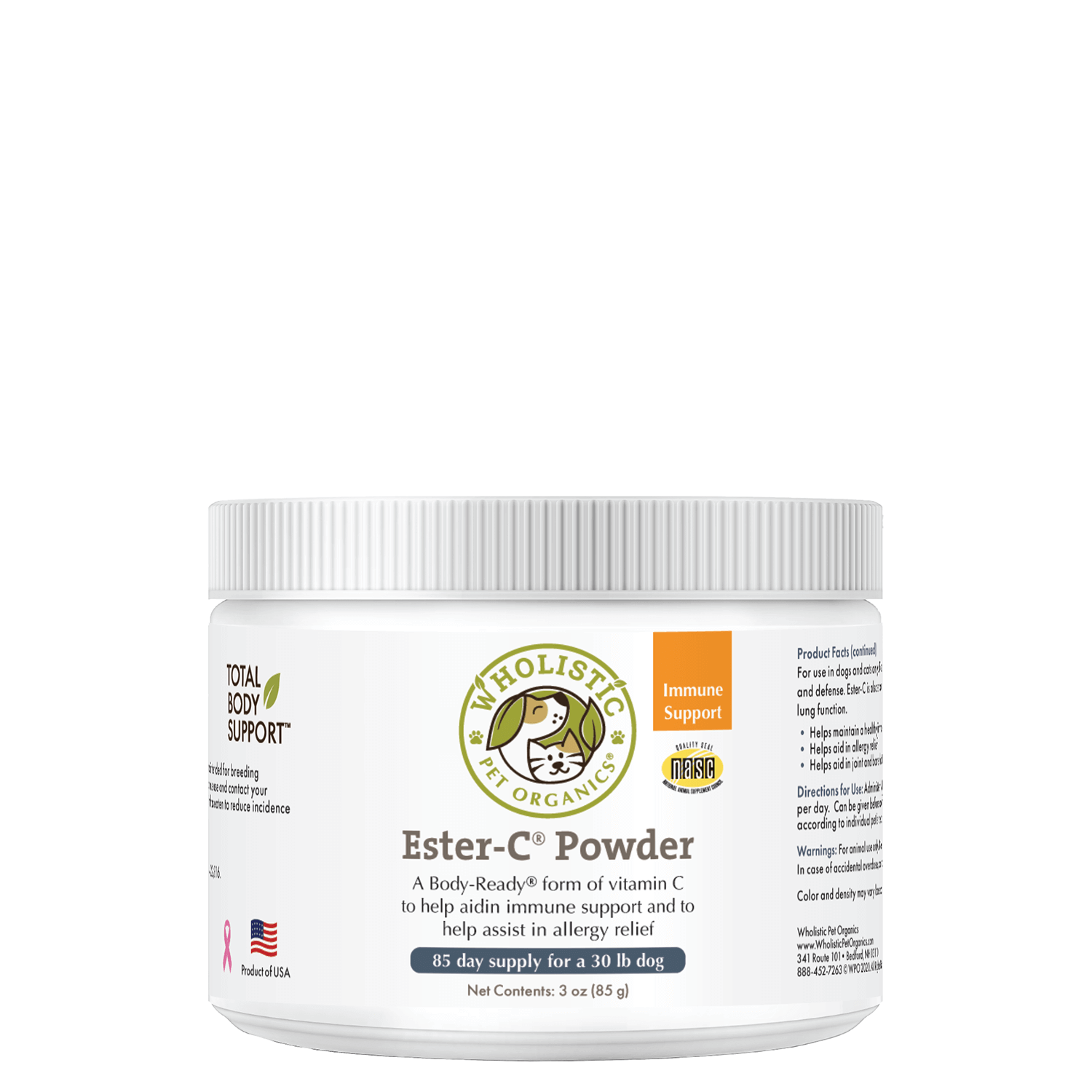 Wholistic Pet Organics Ester C