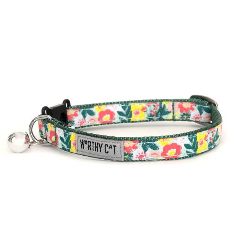 The Worthy Dog Cat Collar Spring Bouquet