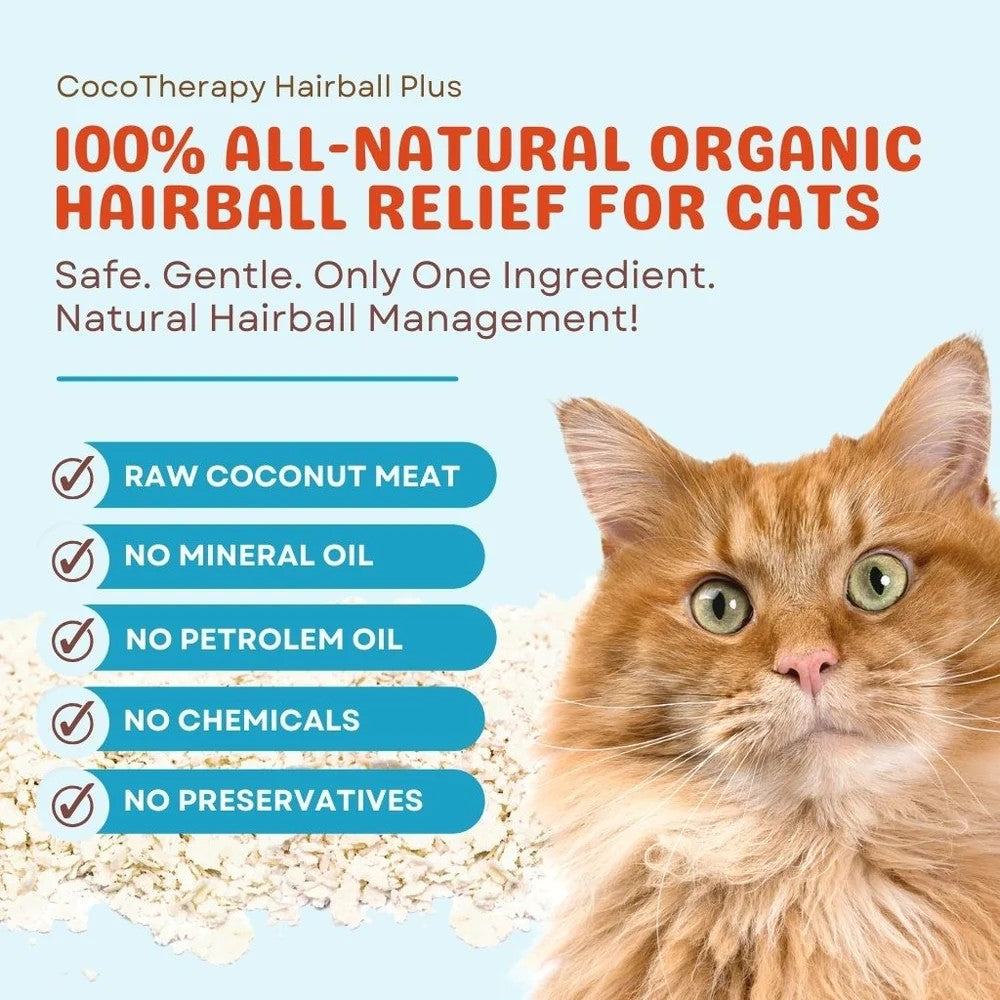 CocoTherapy Organic Hairball Plus for Cats and Kittens