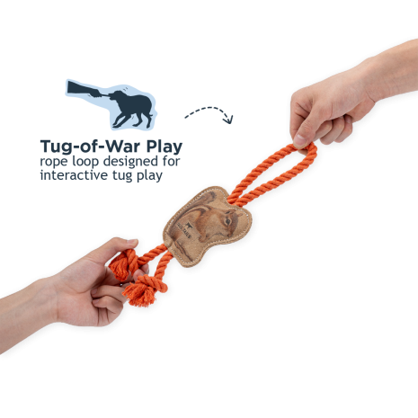 Tall Tails Leather Chipmunk Tug