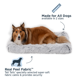 Tall Tails Cuddle Crate Bed Grey