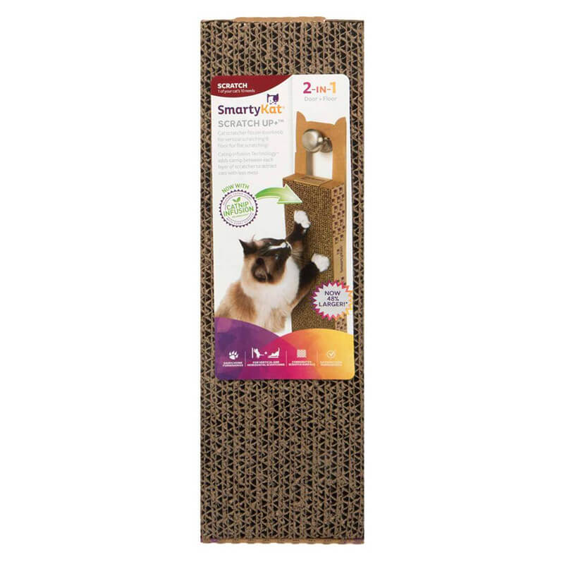 SmartyKat Scratch Up + Hanging Scratch Pad
