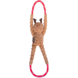 Zippy Paws Holiday Ropetugz Reindeer