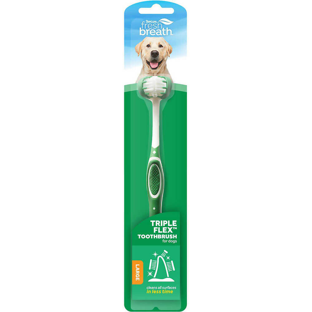 Tropiclean Freshbreath Triple Flex Toothbrush