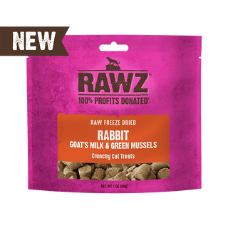 Rawz Freeze-Dried Rabbit & Goat Milk Treat