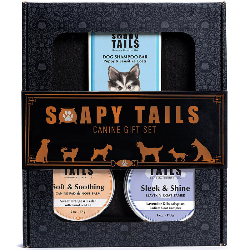 Soapy Tails Splash & Shine Gift Set for Puppies