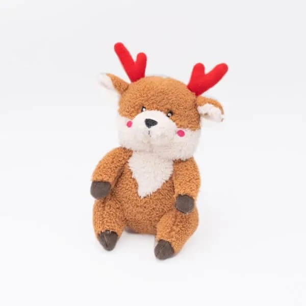 Zippy Paws Holiday Cheeky Chums Reindeer