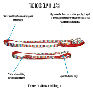 DOOG 'Clip-It' Neoprene Leash
